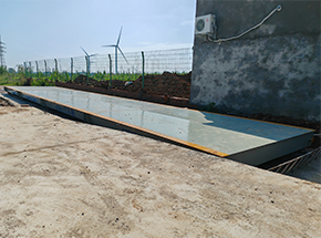 三門峽天池鎮(zhèn)水泉凹村糧食儲備庫100噸地磅